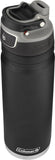 Freeflow Vacuum-Insulated Stainless Steel Water Bottle with Leak-Proof Lid, 24Oz/40Oz Bottle with Button-Operated Lid & Carry Handle, Keeps Drinks Hot or Cold for Hours