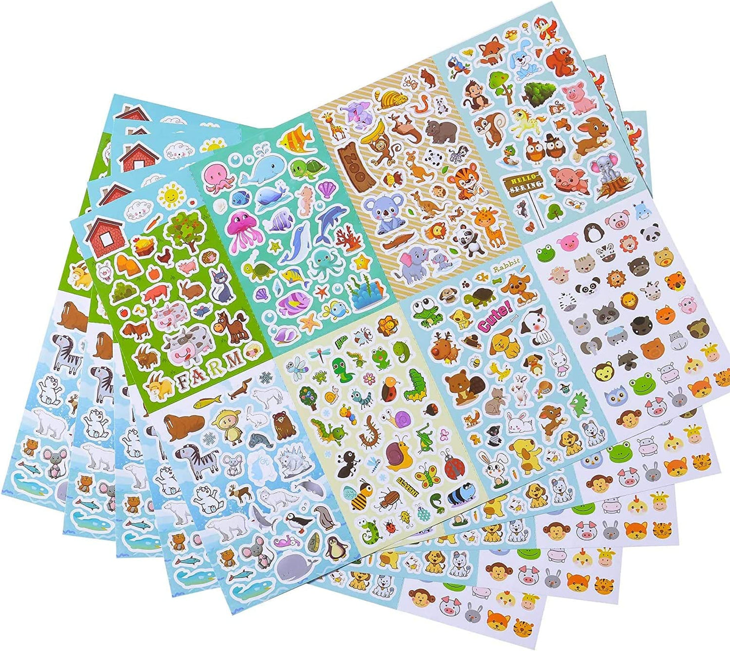 "Sticky Safari Surprise: Over 1300 Animals on 5 Sheets! Perfect for Wild Kids and  Grandparents who Love a Roaring Good Time at School!", Cool Teachers, and more 