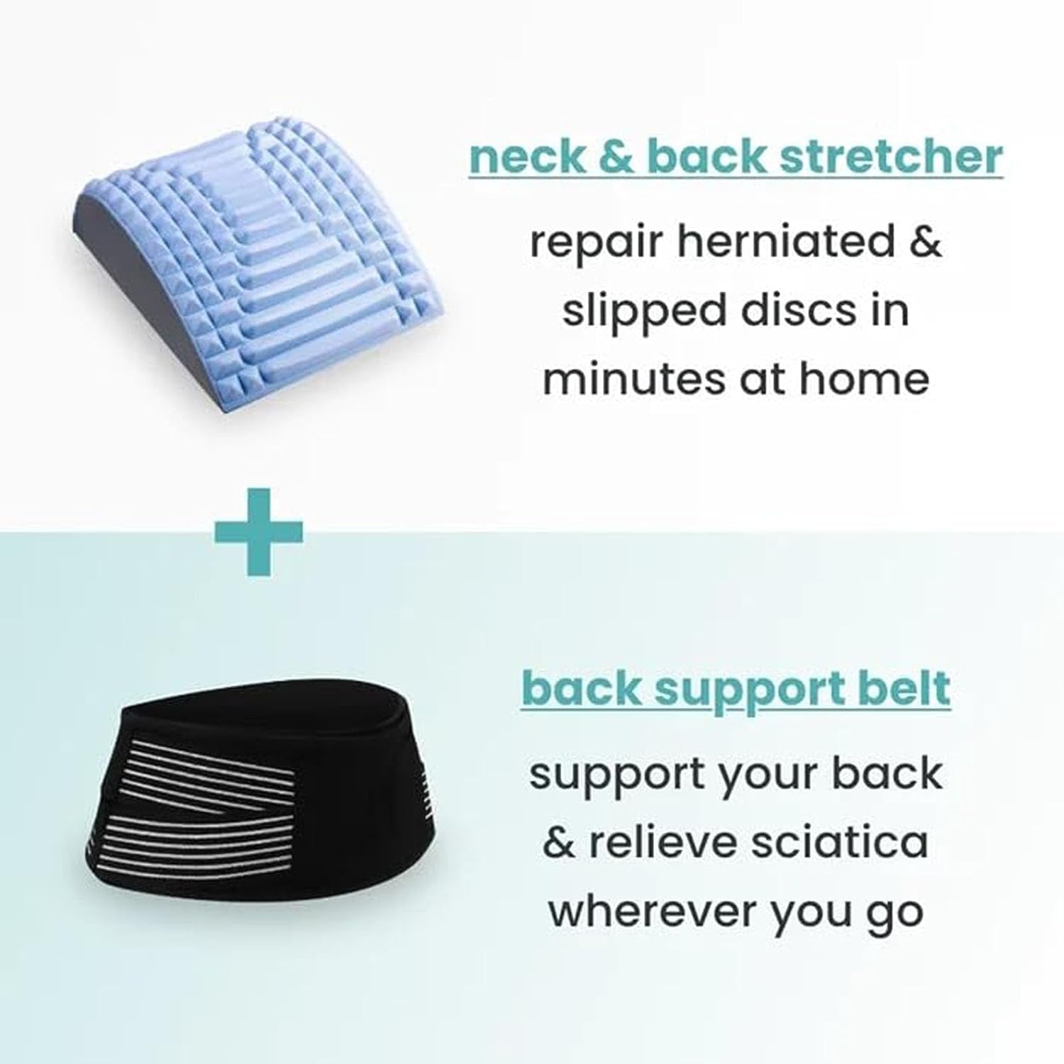 "Ultimate Back and Neck Relaxation Tool for Instant Pain Relief - Refresh and Rejuvenate with our Neck & Back Stretcher!"