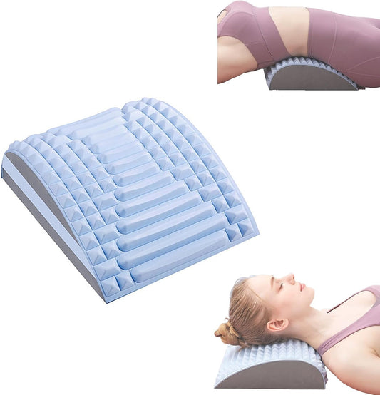 "Ultimate Back and Neck Relaxation Tool for Instant Pain Relief - Refresh and Rejuvenate with our Neck & Back Stretcher!"